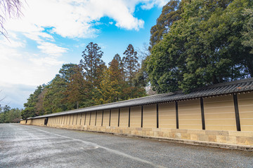 京都御所 築地塀