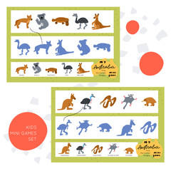 Kids education game vector
