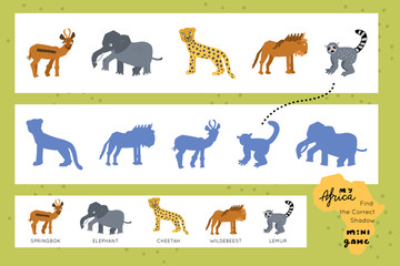 Kids education game vector