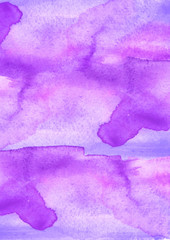 Watercolor Pink background. Watercolor abstract spot, splash of paint, blot, divorce, color. Vintage pattern for different design and decoration. Pink, red paint color. Bright stylish design.