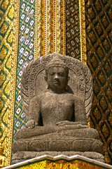 Giants at the Emerald Buddha Temple (Wat Phra Kaew), Bangkok, Thailand