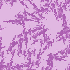 Fototapeta na wymiar UFO camouflage of various shades of violet and pink colors