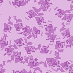 Fototapeta na wymiar UFO camouflage of various shades of violet and pink colors