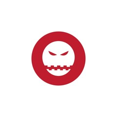 Devil logo vector template - Vector