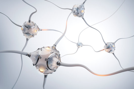 Artificial Neurons glass