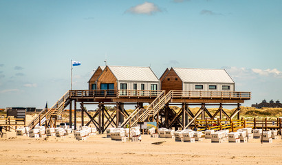 beach at sankt peter ording