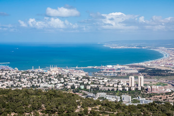 Haifa Bay, Israel.