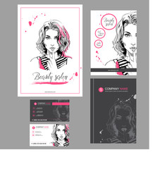 Big set of fashion templates for card, flyer, poster, brochure and leaflet design.