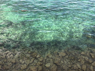 water in the sea