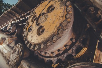 Bulldozer Caterpillar Track