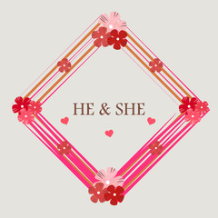 Summer Vintage Floral Greeting Card with Blooming Hydrangea and garden flowers, Thank you botanical natural hydrangea Illustration on white in watercolor style.