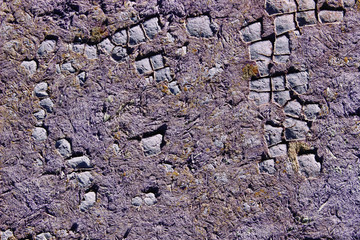 Blurred Shot Of Cracked Paint Texture. Abstract Texture Background. Cropped Shot of Painted Wall. Old Wall Background.