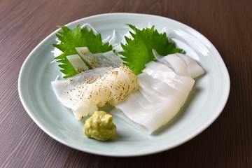 イカの刺身