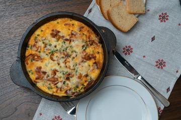 Breakfast - baked omelette
