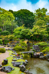 Fototapeta na wymiar Daigo-ji (Sampo-in) Temple's Garden, Kyoto Japan