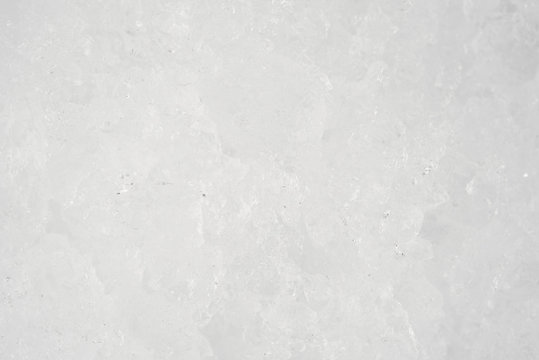 Ice background top view