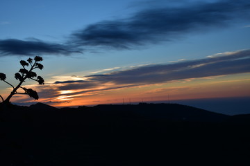 Obraz premium Sunrise in San Roque, La Laguna