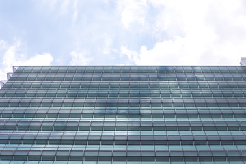 low angle view of skyscrapers in Taipei, Taiwan