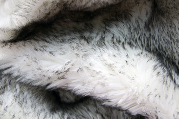faux fur background close up