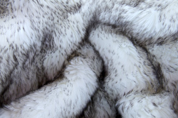 faux fur background close up