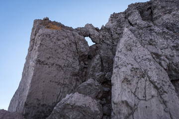 An extreme track to Raung mount summit called 'Puncak Sejati'. Raung is the most challenging of all Java’s mountain trails, also is one of the most active volcanoes on the island of Java in Indonesia.