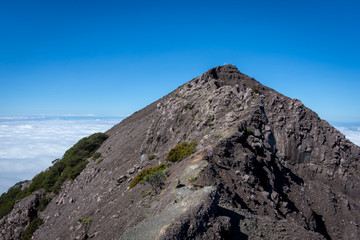 An extreme track to Raung mount summit called 'Puncak Sejati'. Raung is the most challenging of all...