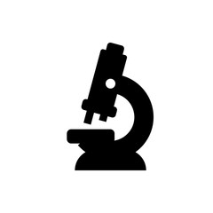 microscope flat vector icon