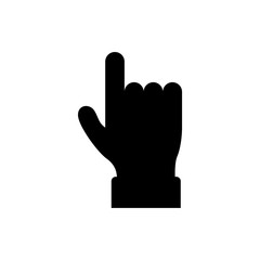  indicate flat vector icon