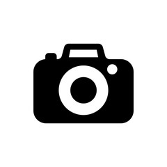 camera flat vector icon