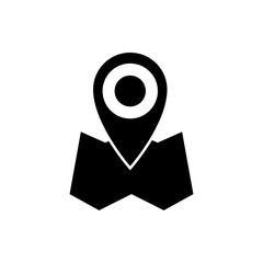 location flat vector icon