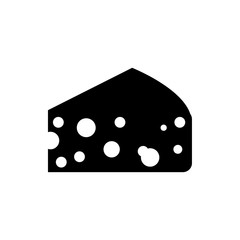 cheese flat vector icon