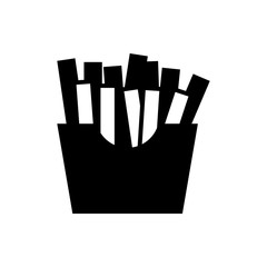 fries flat vector icon