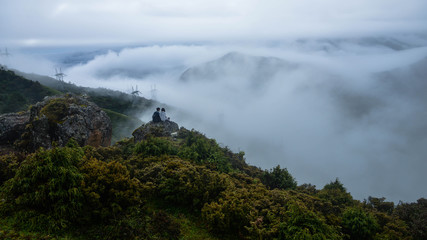 panorama of mountains