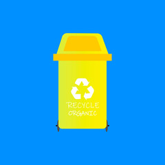 Organic garbage container.