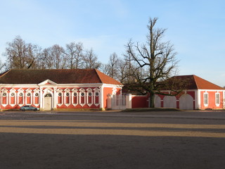 view of one of the buildings of the Latvian Palace of Latvia