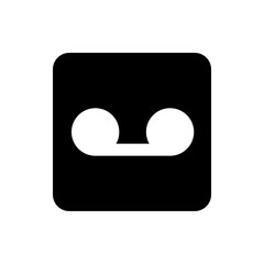 audio recording flat vector icon
