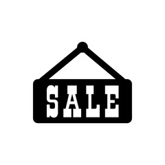 sale flat vector icon