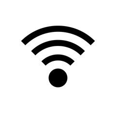 receive signal flat vector icon