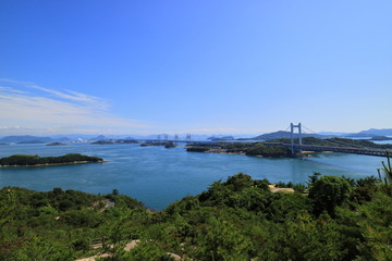 Fototapeta na wymiar Seti inland sea in Japan