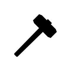hammer flat vector icon