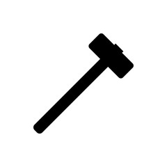 hammer flat vector icon