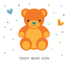 Teddy Bear Toy Icon