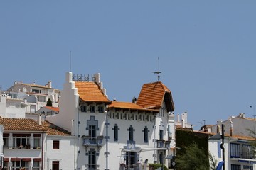la ville de Cadaqués en Espagne sur la Costa Brava,Catalogne