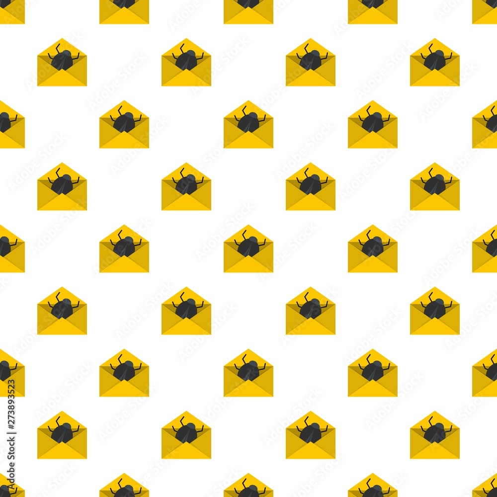 Poster post virus pattern seamless vector repeat for any web design