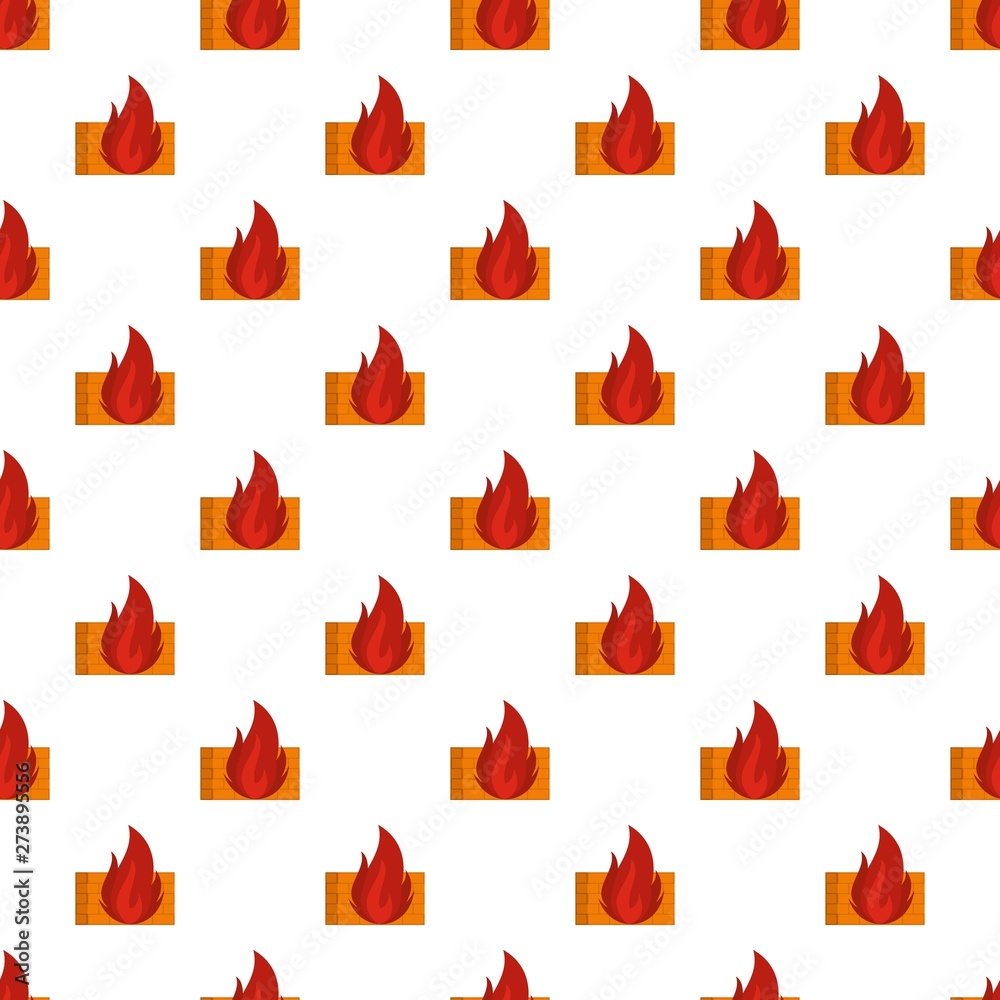 Poster burning security pattern seamless vector repeat for any web design
