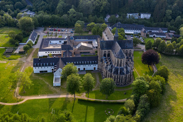 The Altenberg Cathedral from a bird's eye view
