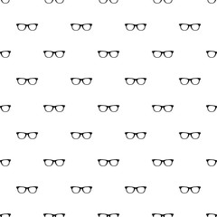 Man glasses pattern seamless vector repeat geometric for any web design