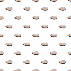 Mussels pattern seamless vector repeat for any web design
