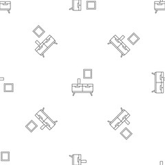 Room drawer pattern seamless vector repeat geometric for any web design