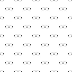 Eyeglasses without diopters pattern seamless vector repeat geometric for any web design